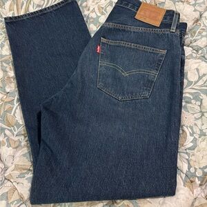 Levi's Womens 90’s 501s Style Dark Indigo  Jeans